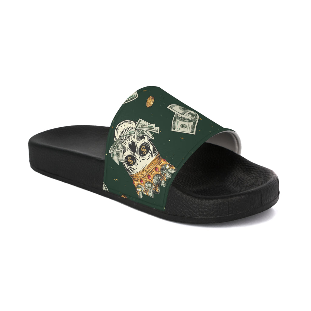 Money Skull Slides - Street Rich Edition