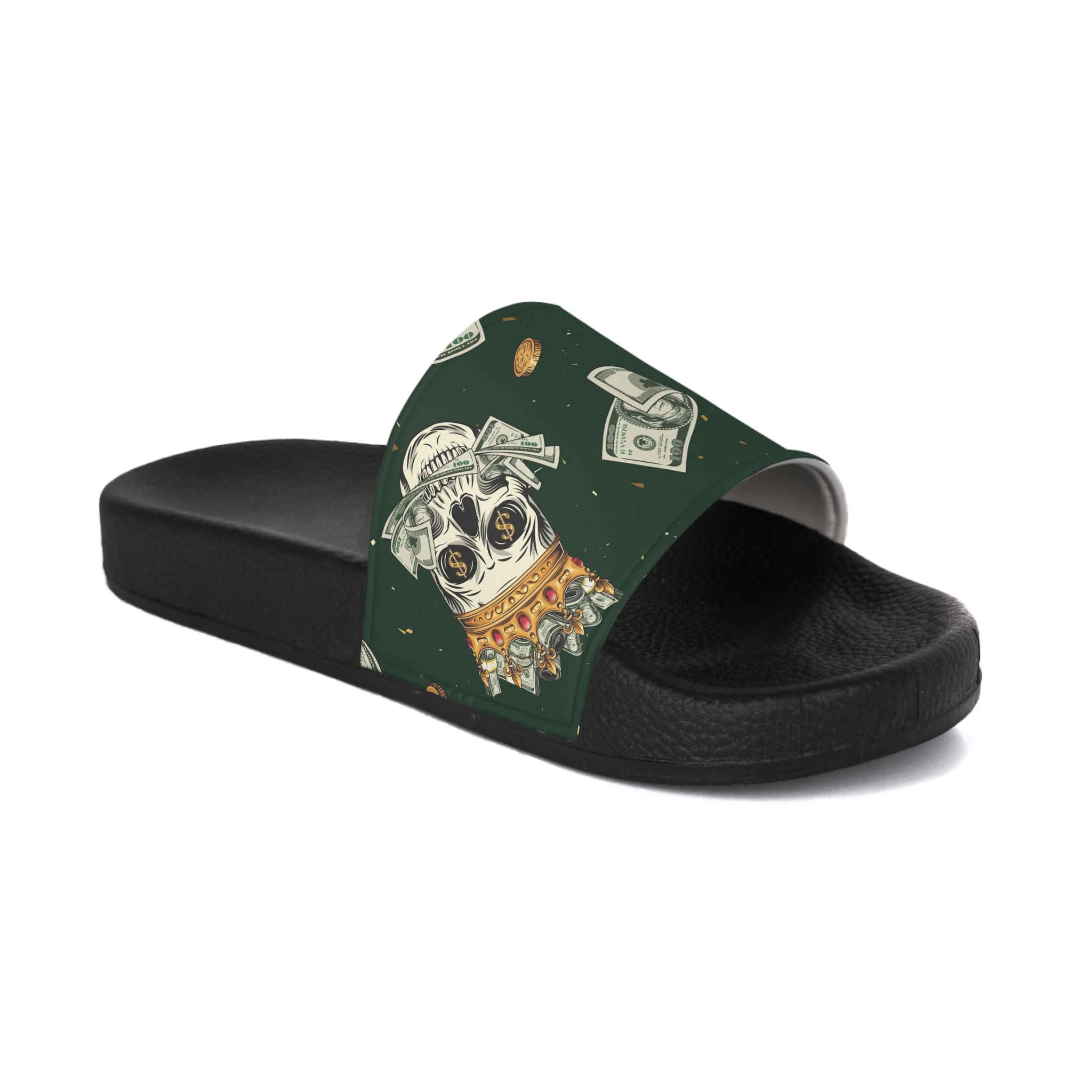 Money Skull Slides - Street Rich Edition