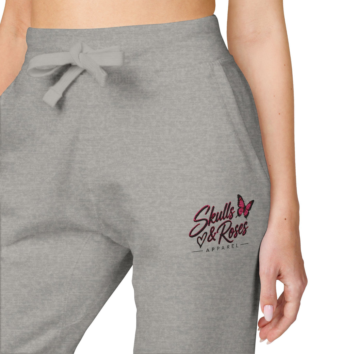Signature Skulls & Roses Fleece Pants