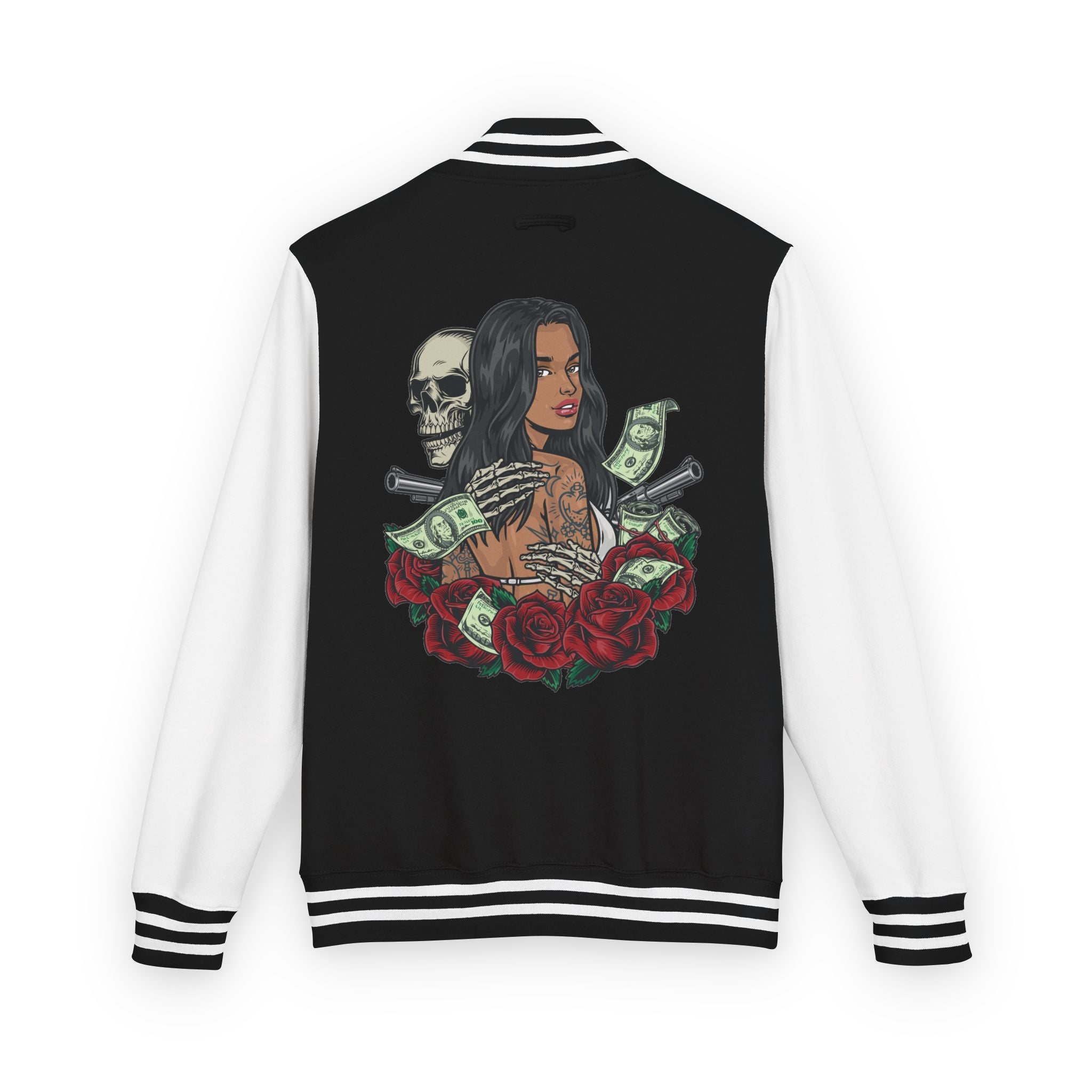 RoseSkull Varsity Jacket