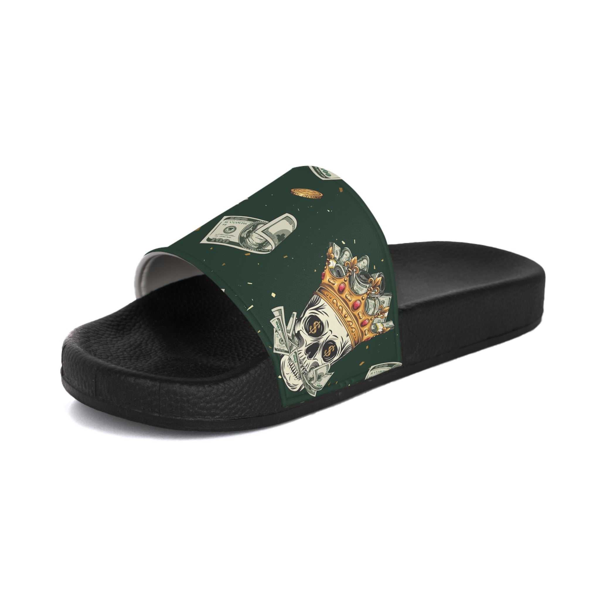 Money Skull Slides - Street Rich Edition