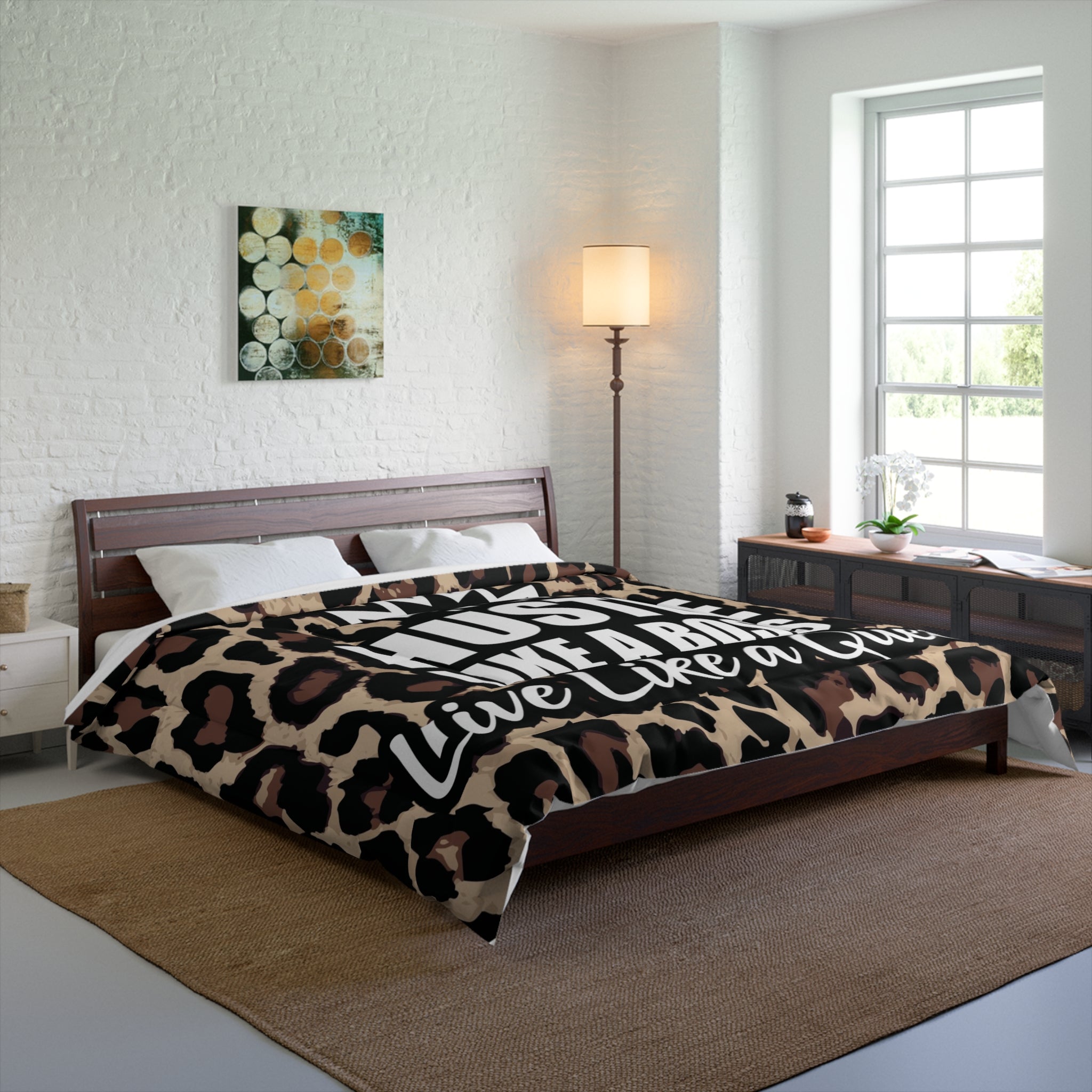 Hustle Like A Boss Comforter