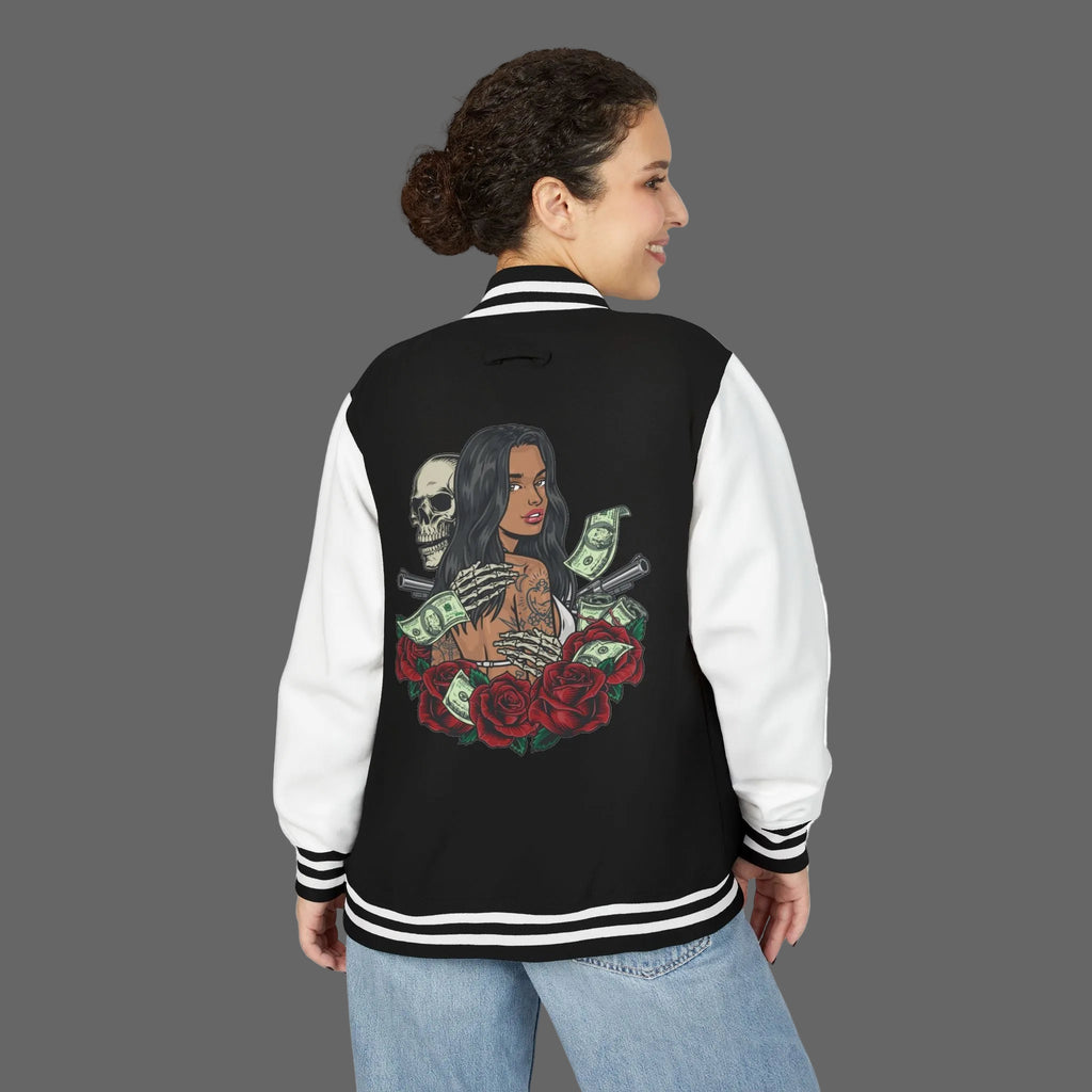 RoseSkull Varsity Jacket