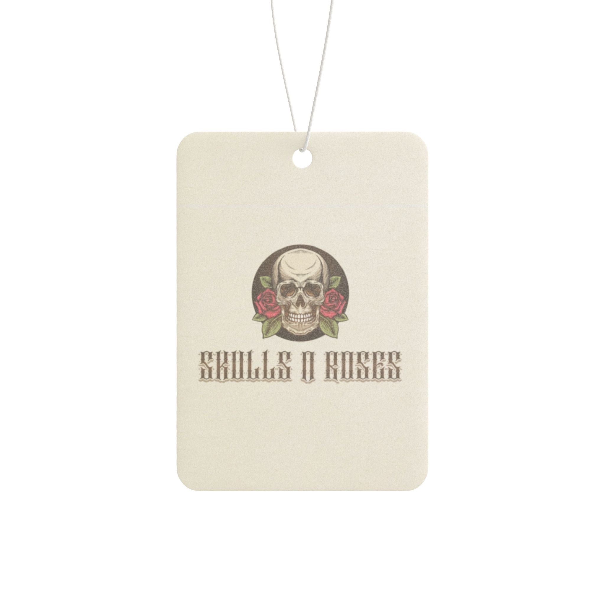 Skulls & Roses Car Air Freshener