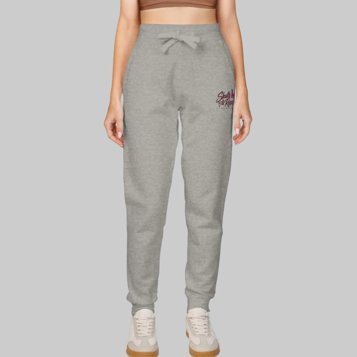 Signature Skulls & Roses Fleece Pants