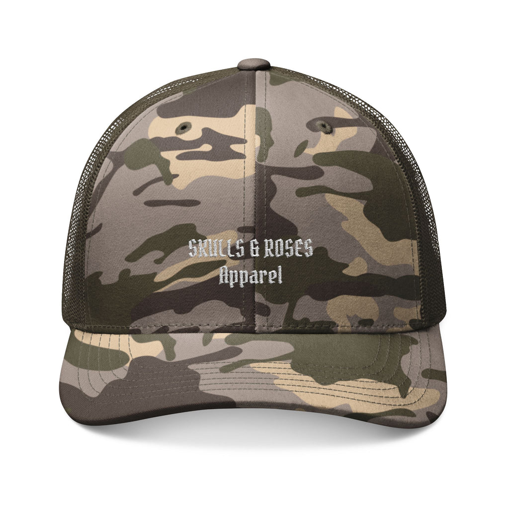 Skulls & Roses Apparel Camo Hat