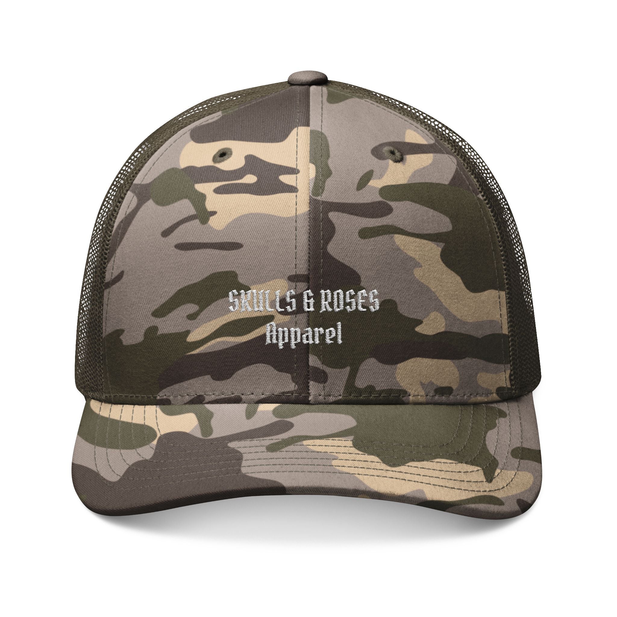Skulls & Roses Apparel Camo Hat