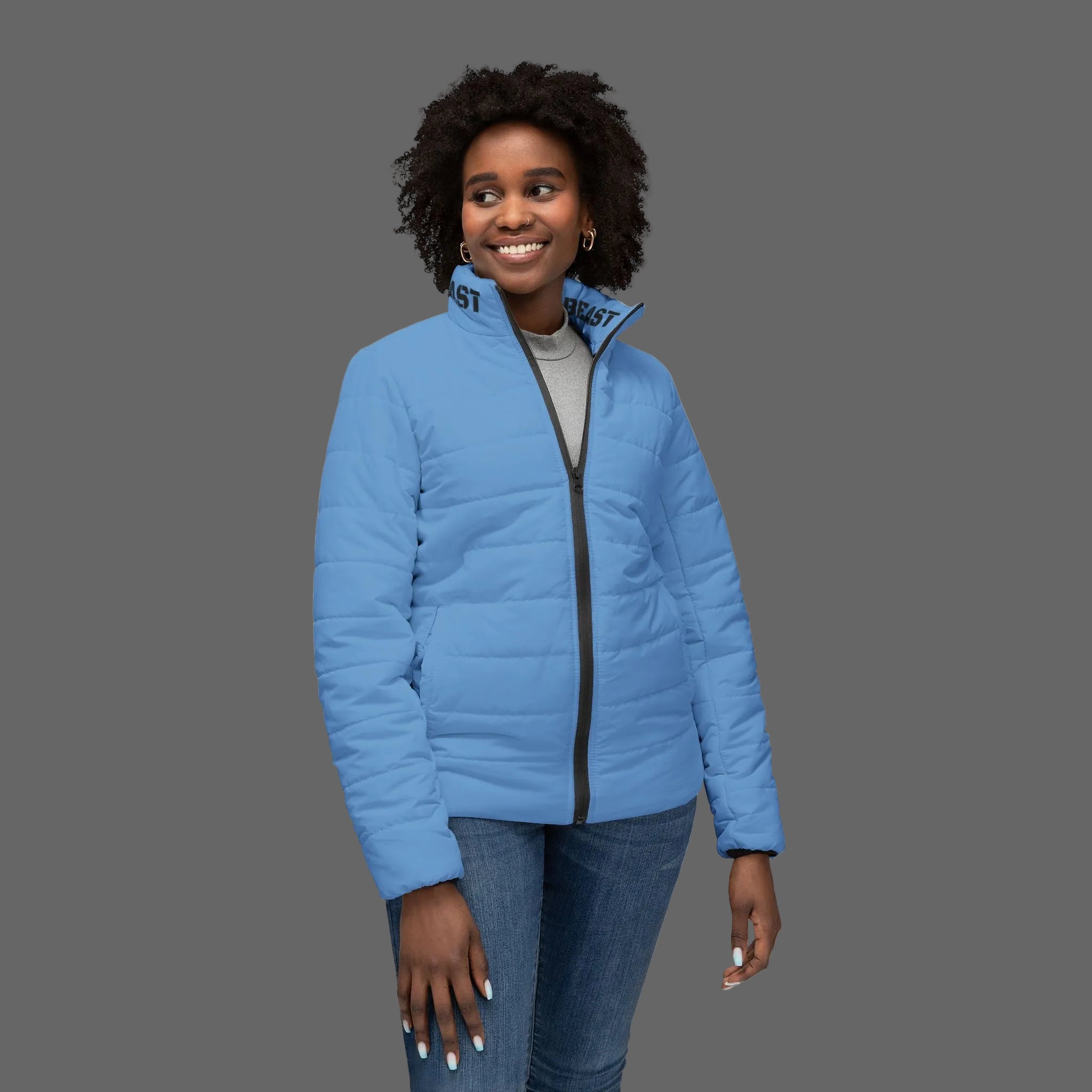 King Skull Street Puffer Jacket
